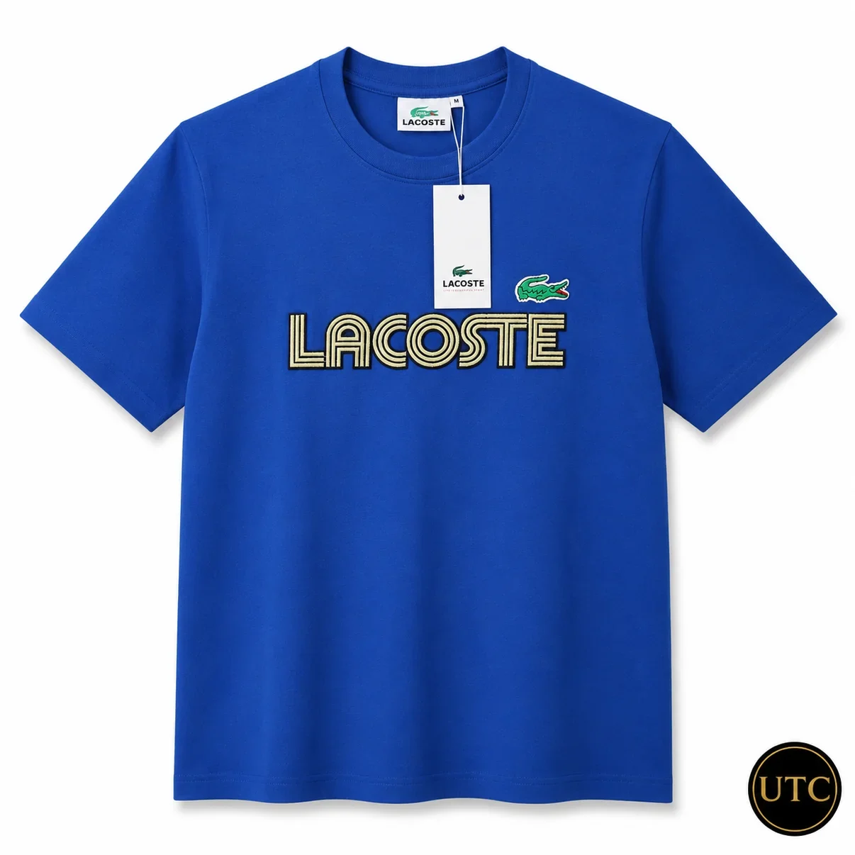 Lacoste Men's Premium Royal Blue Logo T-Shirt π | 100% Cotton Crew Neck | Luxury Everyday Wear | π¨π¦ Fast Shipping
