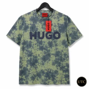 HUGO Men's Premium Tie-Dye Logo T-Shirt 👕 | Soft Cotton | Modern Luxury | 🇨🇦 Fast Shipping