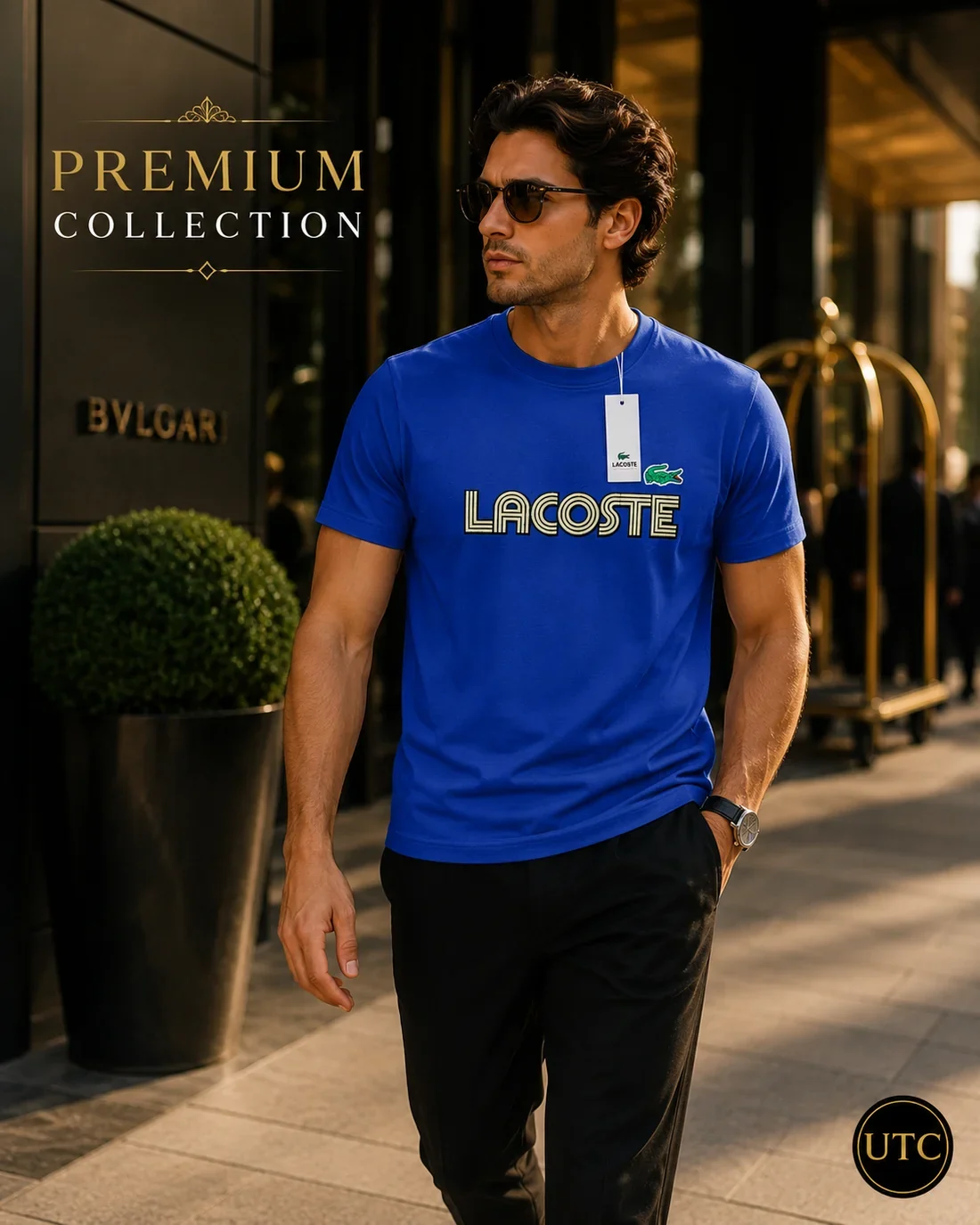 Lacoste Men's Premium Royal Blue Logo T-Shirt π | 100% Cotton Crew Neck | Luxury Everyday Wear | π¨π¦ Fast Shipping - Image 8