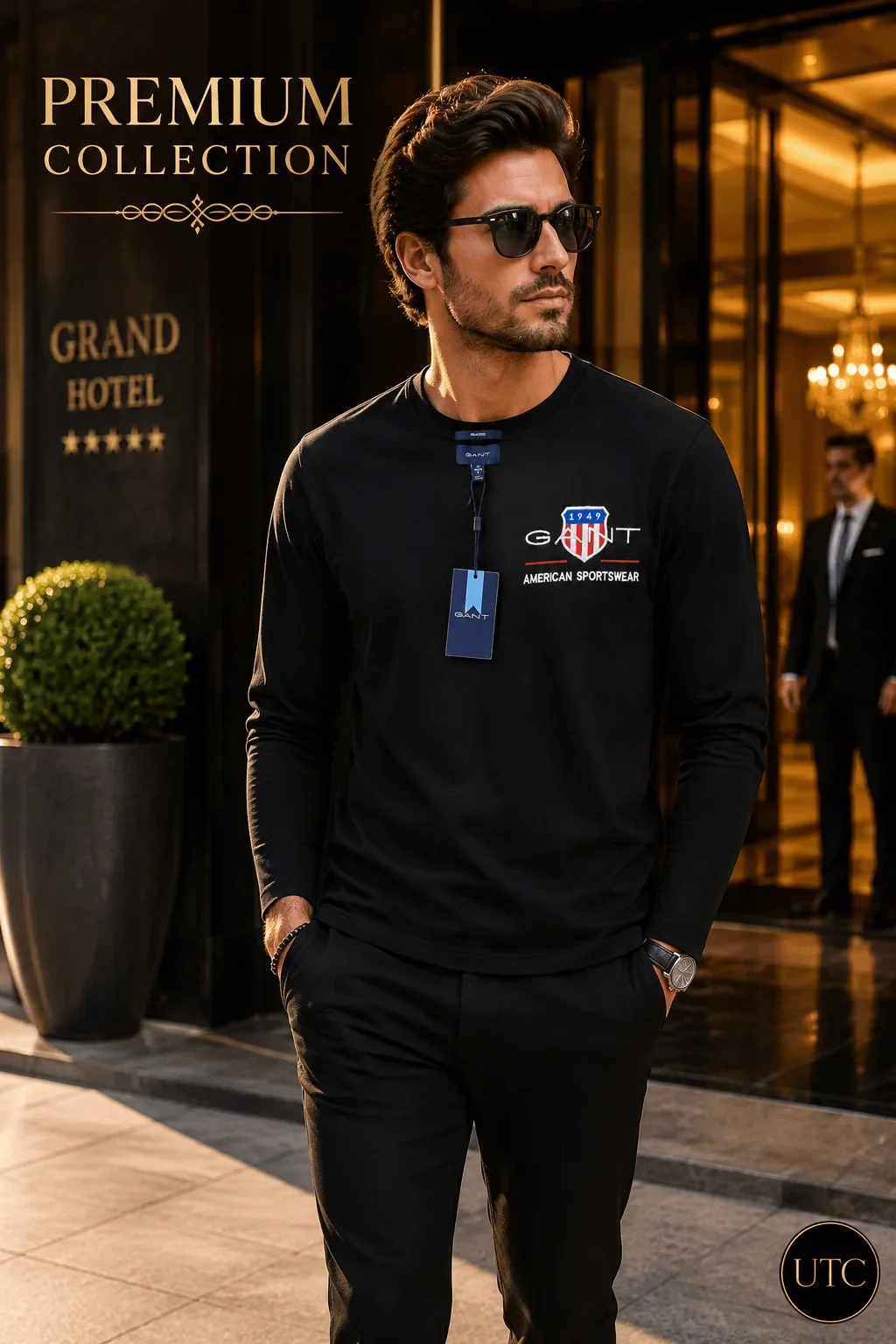 GANT Men's Premium Long Sleeve T-Shirt ๐โจ | 100% Authentic | Classic American Sportswear - Image 11