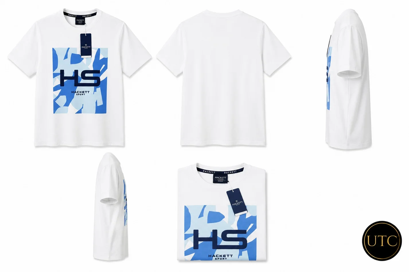 Hackett London Men's Premium White Graphic T-Shirt ๐ | Soft Cotton Crew Neck | ๐ฌ๐ง Luxury British Style | ๐จ๐ฆ Fast Shipping - Image 7