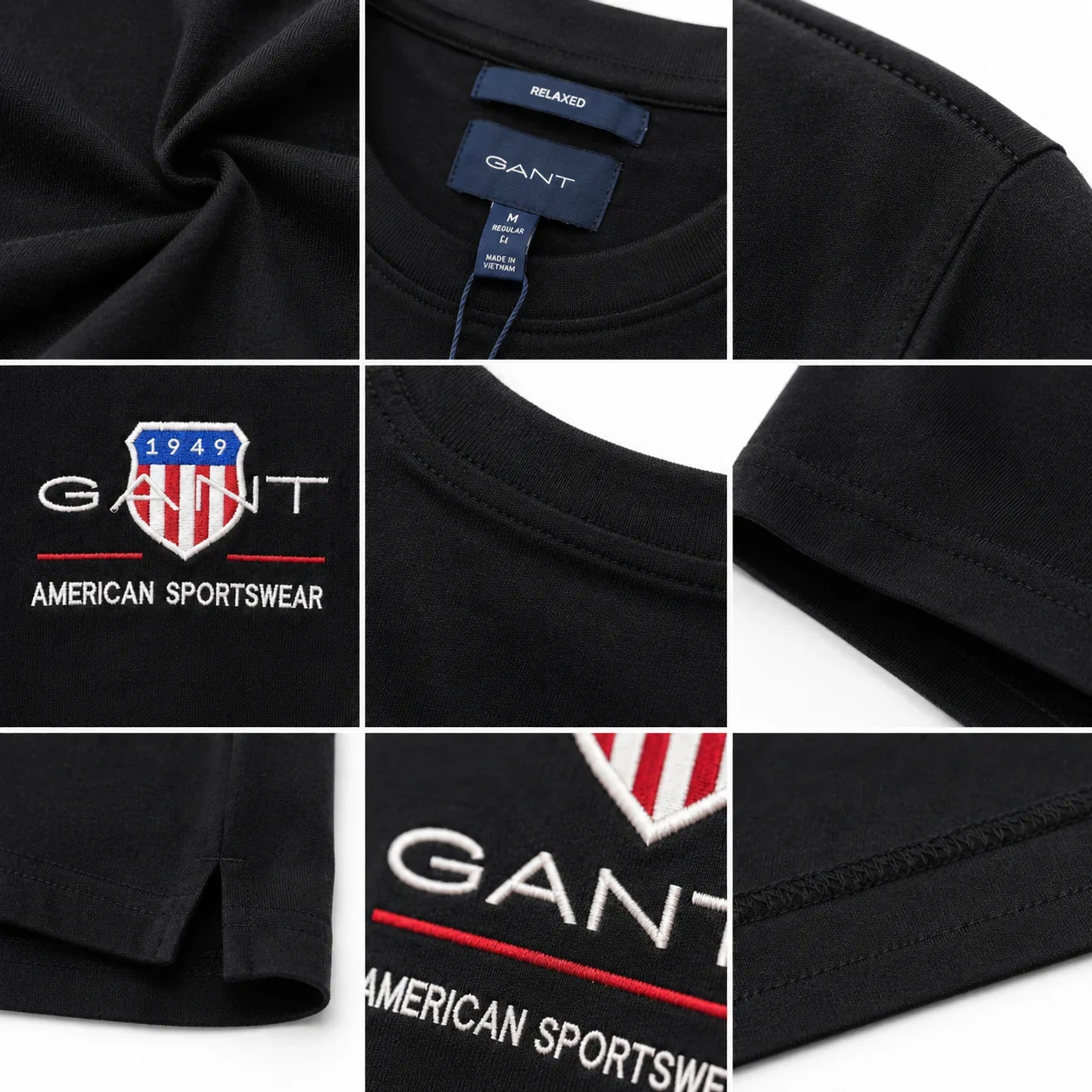 GANT Men's Premium Long Sleeve T-Shirt ๐โจ | 100% Authentic | Classic American Sportswear - Image 5