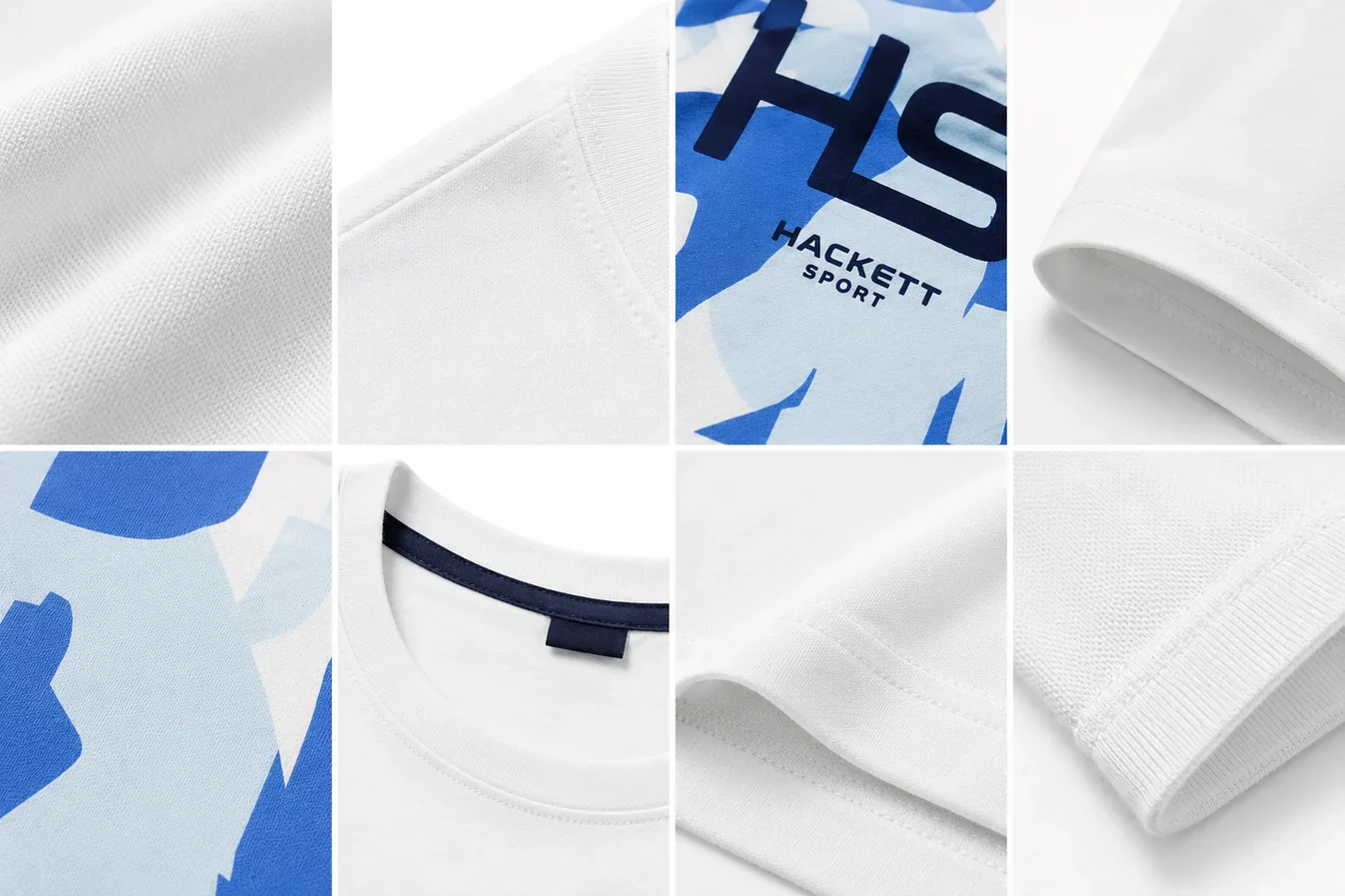 Hackett London Men's Premium White Graphic T-Shirt ๐ | Soft Cotton Crew Neck | ๐ฌ๐ง Luxury British Style | ๐จ๐ฆ Fast Shipping - Image 8