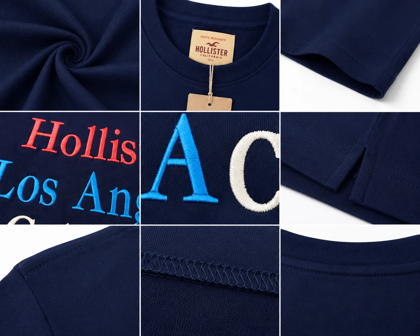 Hollister Men's Premium Los Angeles California Graphic T-Shirt ๐ | 100% Authentic | Soft Cotton Casual Tee - Image 6