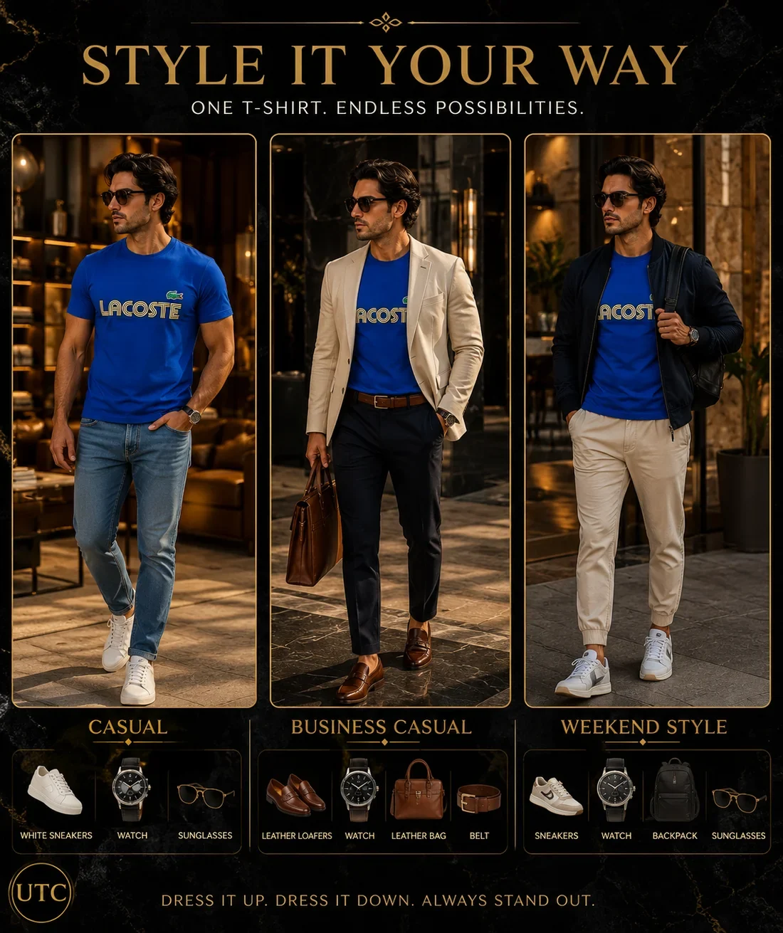 Lacoste Men's Premium Royal Blue Logo T-Shirt π | 100% Cotton Crew Neck | Luxury Everyday Wear | π¨π¦ Fast Shipping - Image 11
