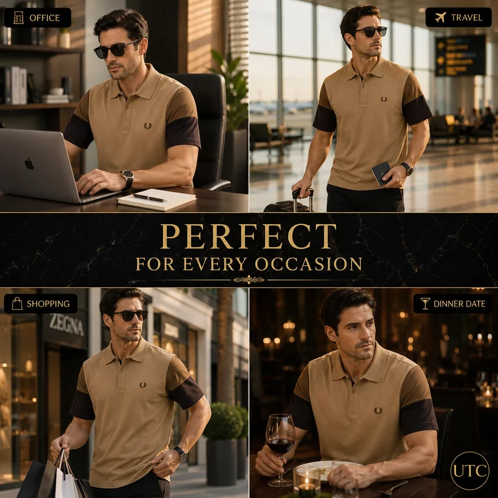 Fred Perry Men's Premium Polo Shirt π | Luxury Cotton Comfort | Smart Casual Style | π¨π¦ Fast Shipping - Image 7