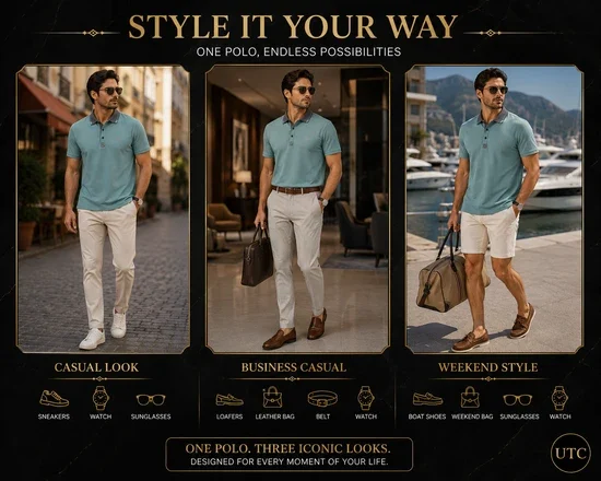 Premium Men's Polo Shirt ๐โจ | Modern Comfort | Breathable Cotton | Smart Casual - Image 7