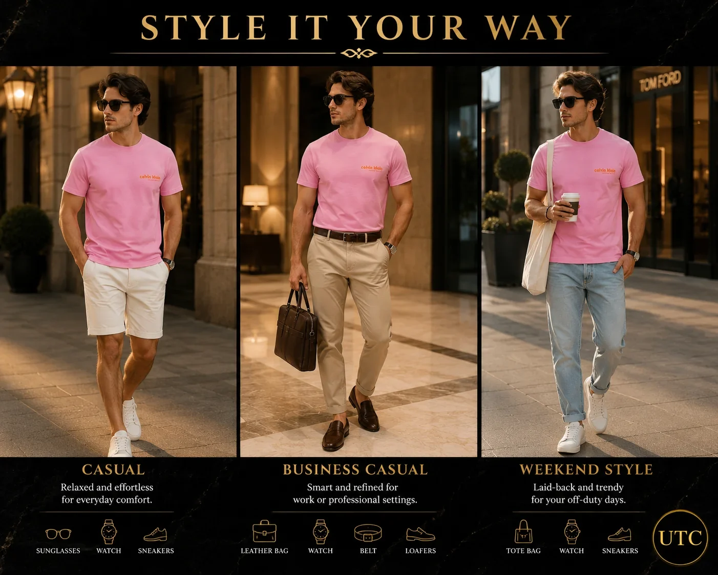 Calvin Klein Jeans Premium Pink Logo T-Shirt ๐ | 100% Authentic ๐ Soft Cotton Crew Neck | Luxury Everyday Style ๐ฅ - Image 3